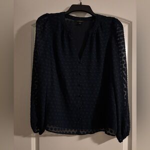 Ann Taylor Factory textured blouse